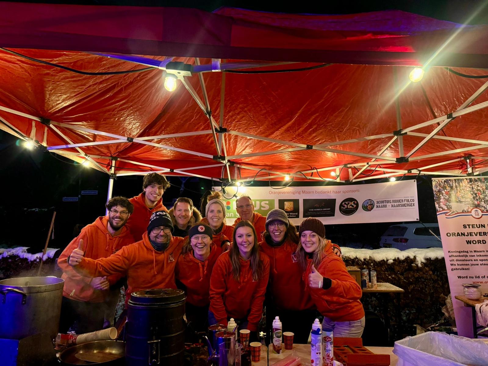 Leden van Oranjevereniging Maarn